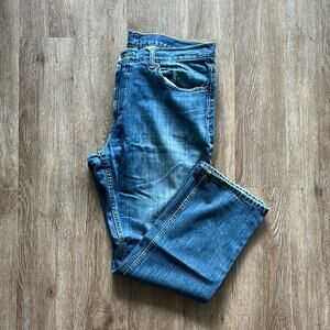 Tommy Hilfiger Custom Straight Medium Wash Jeans 36X30‎
